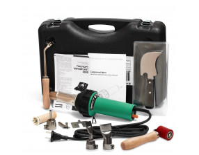 Профессиональный фен для сварки ПВХ SWISSPLAST 1600S Professional 1600Вт,  полный комплект